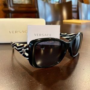 Versace Animal Print Sunglasses